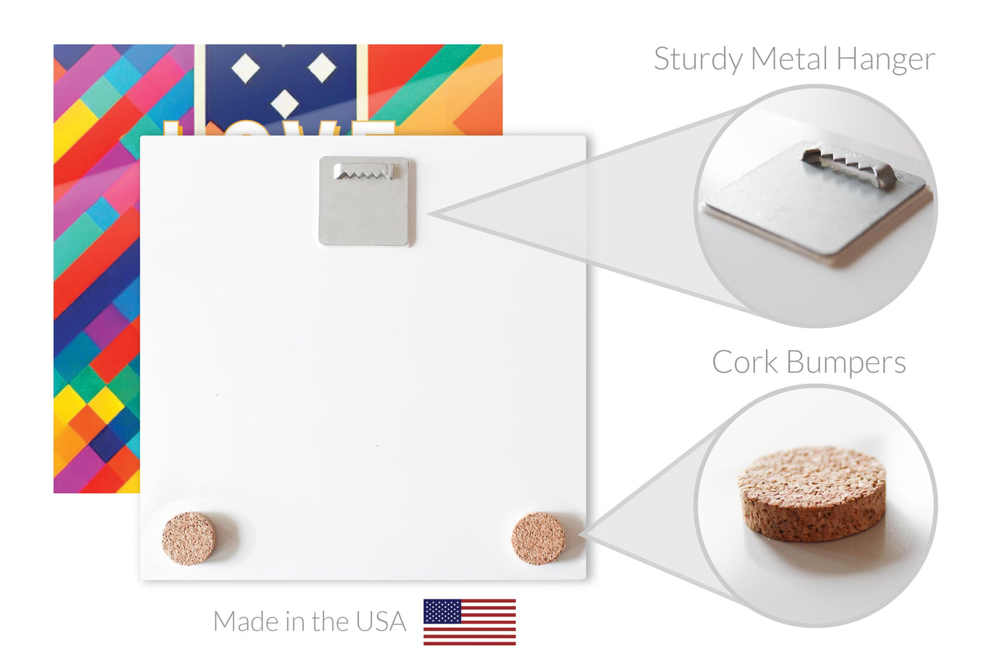 Love By The Moon | Hi-Def Glass Art | Eaches | Min 1