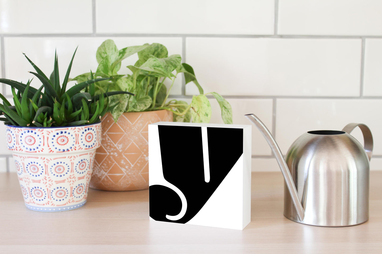 Fun Chunky Monogram Y | Wood Block | Eaches | Min 4