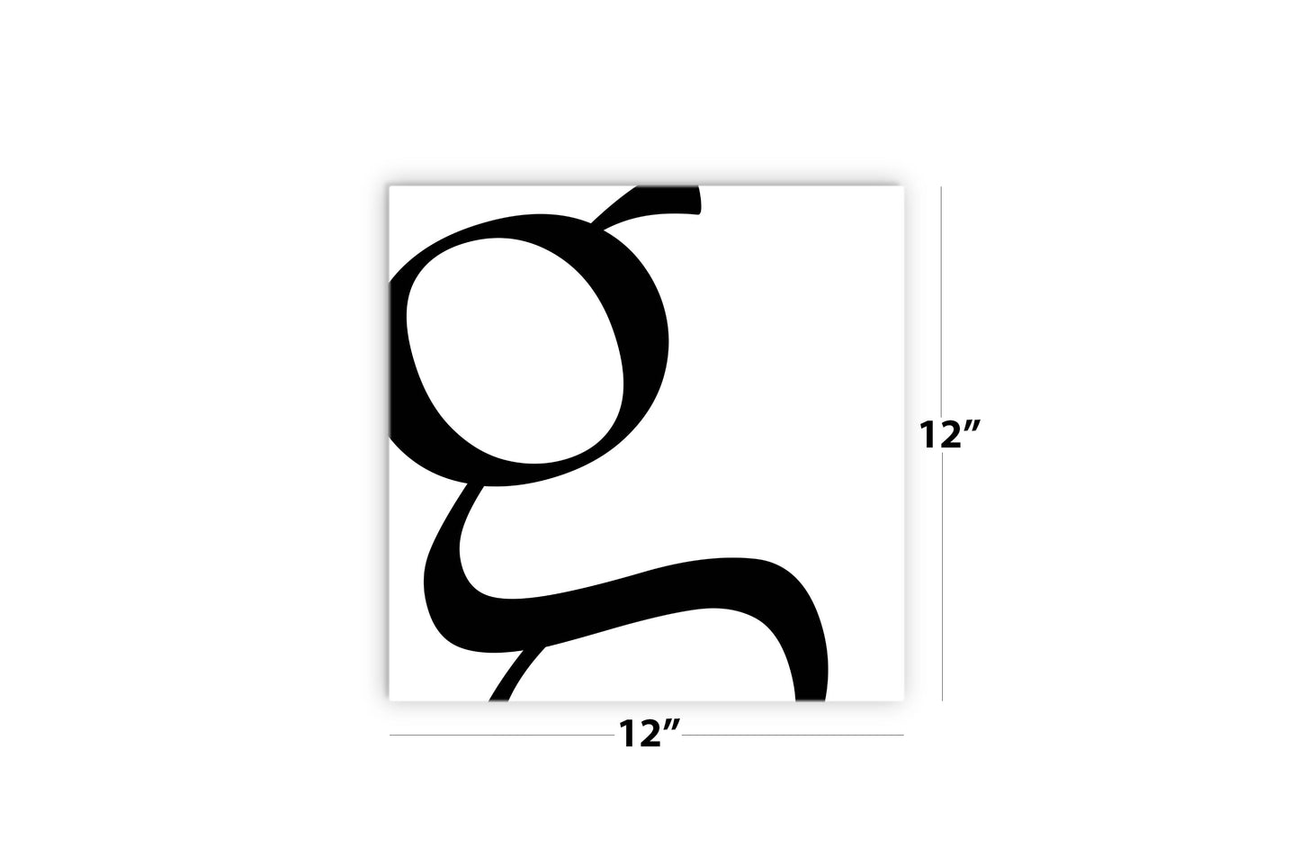 Minimal Monogram G | Wood Sign | Eaches | Min 2