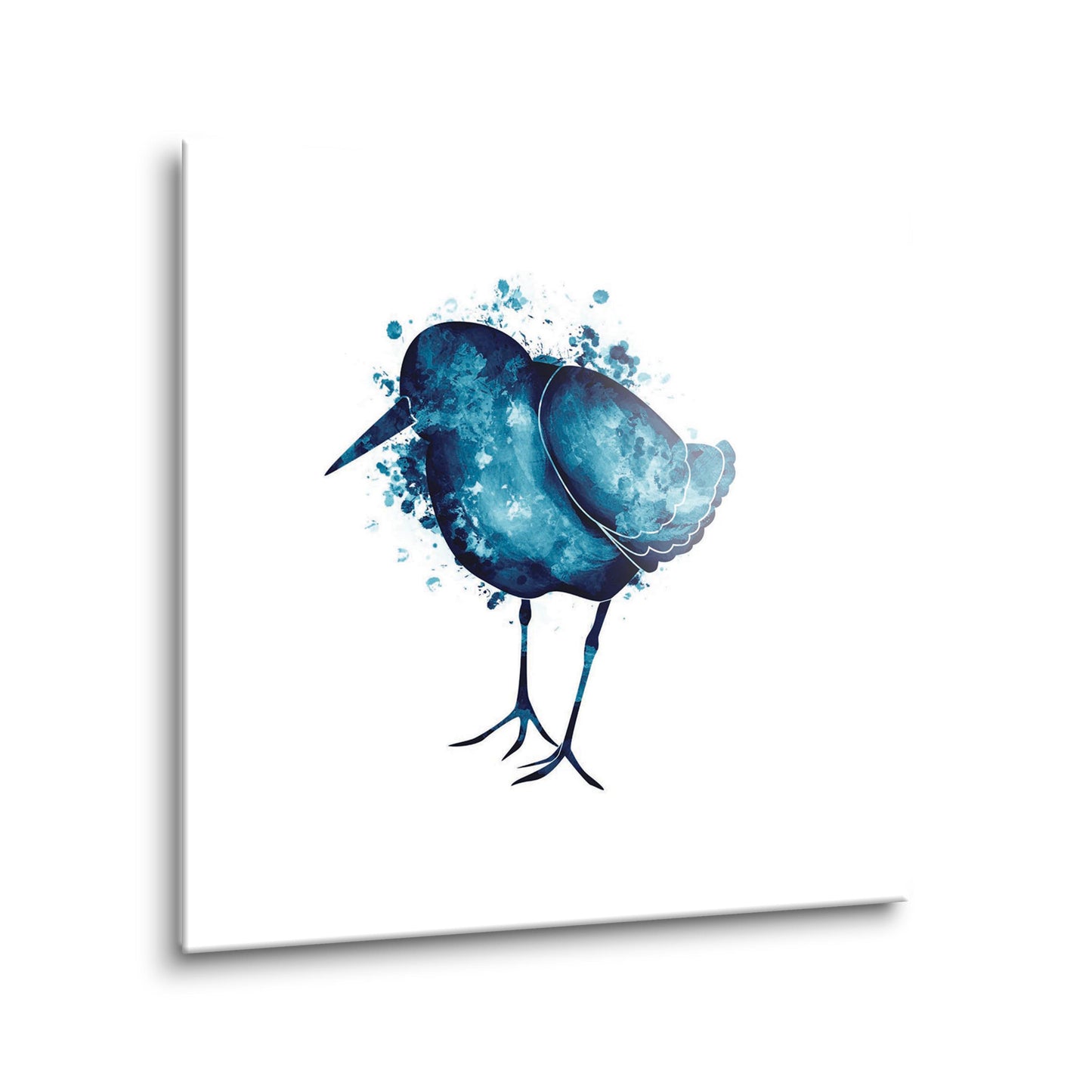 East Coast Water Color Sand Piper | Hi-Def Glass Art | Eaches | Min 2