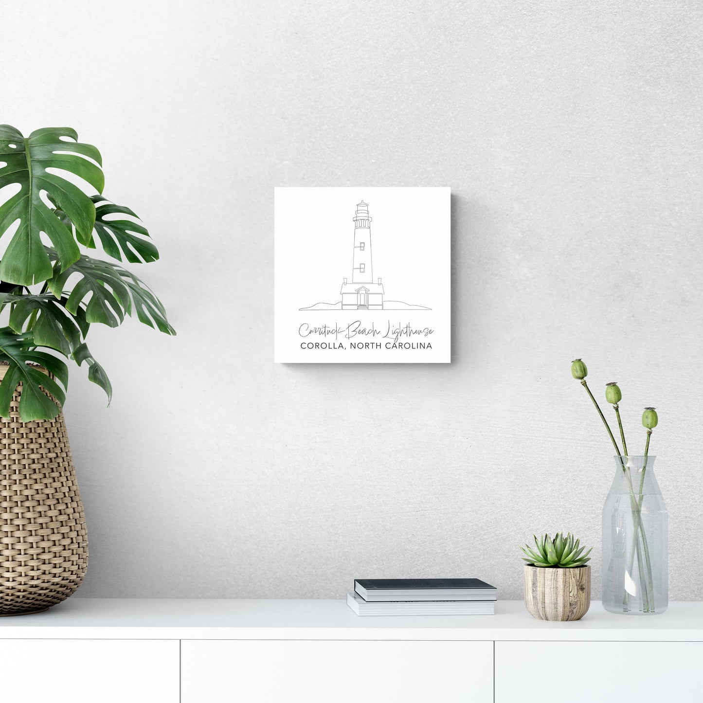 Currituck Beach Lighthouse | Hi-Def Glass Art | Eaches | Min 1
