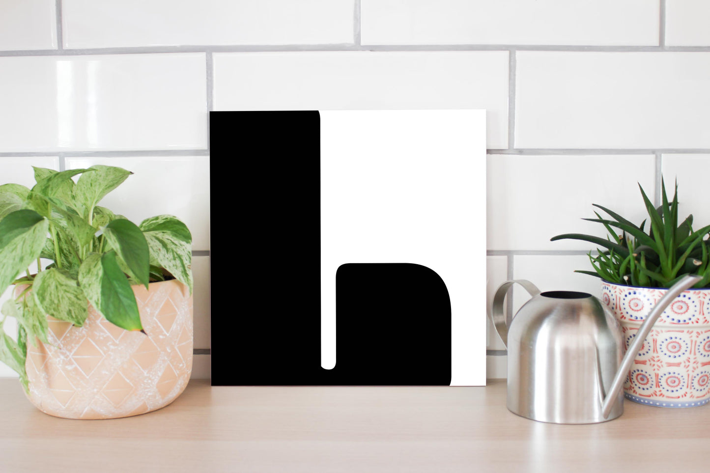 Fun Chunky Monogram L | Wood Sign | Eaches | Min 2