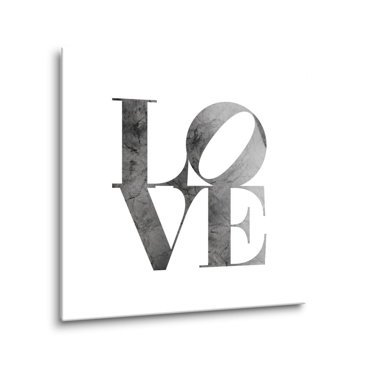 Minimalistic B&W Pennsylvania Love Light | Hi-Def Glass Art | Eaches | Min 1