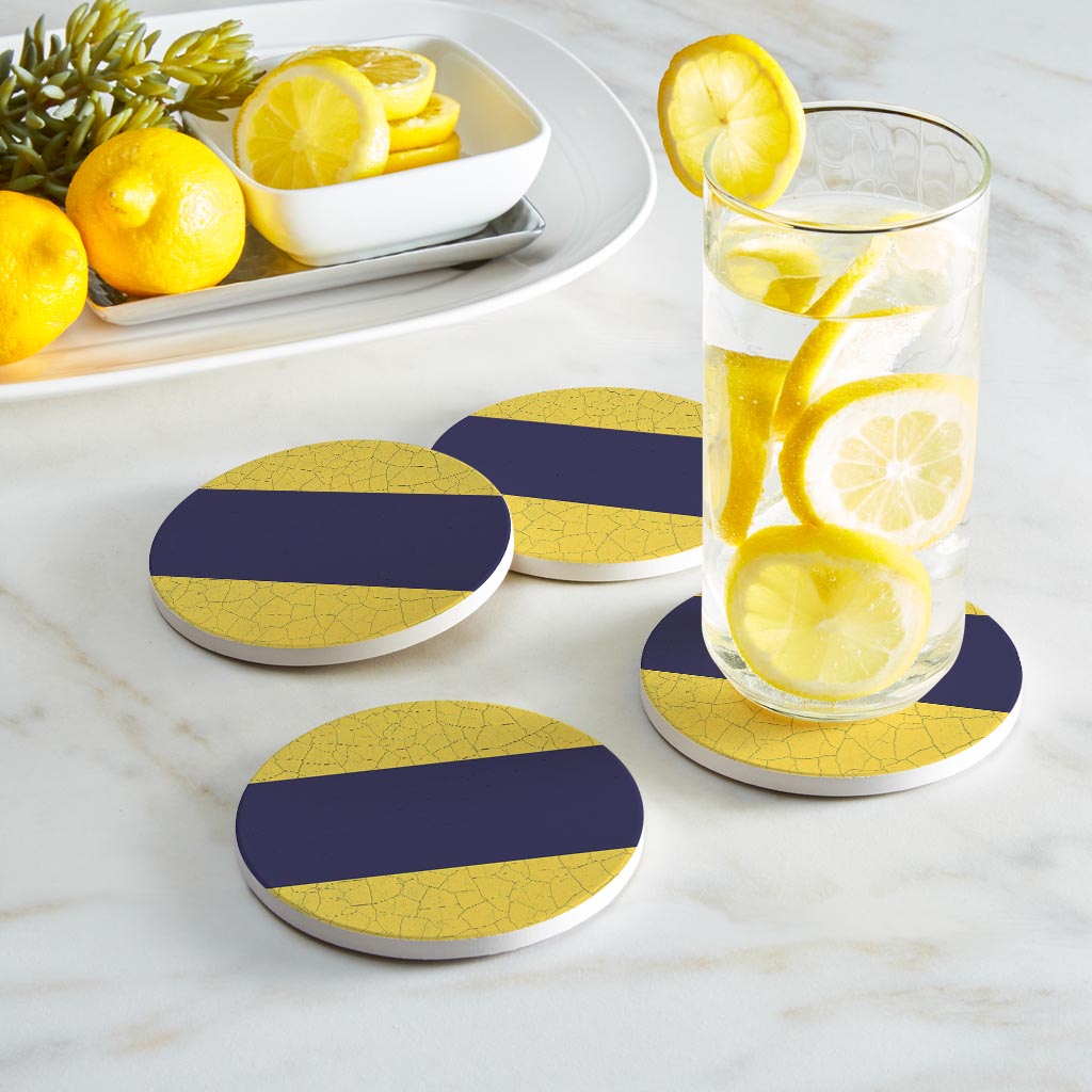 Nautical Flag Delta | Absorbent Coasters | Set of 4 | Min 2