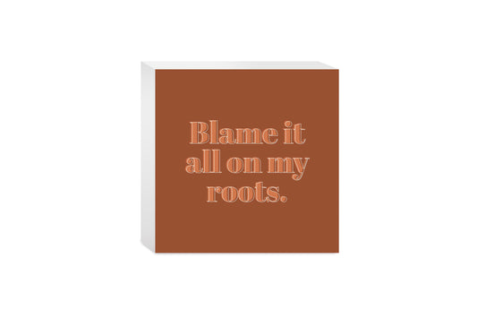 Modern Minimalist Arkansas Roots | Wood Block | Eaches | Min 4