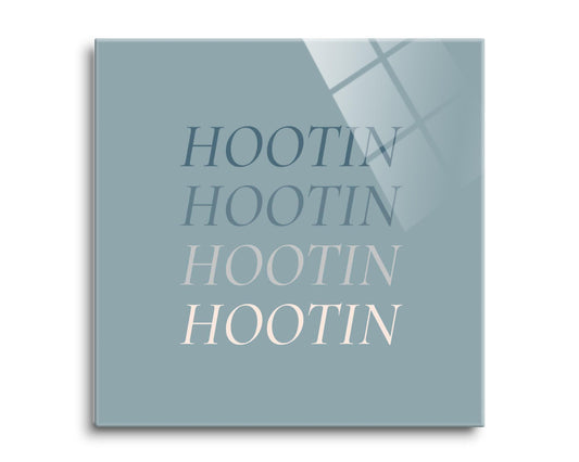 Modern Minimalist Arkansas Hootin | Hi-Def Glass Art | Eaches | Min 2