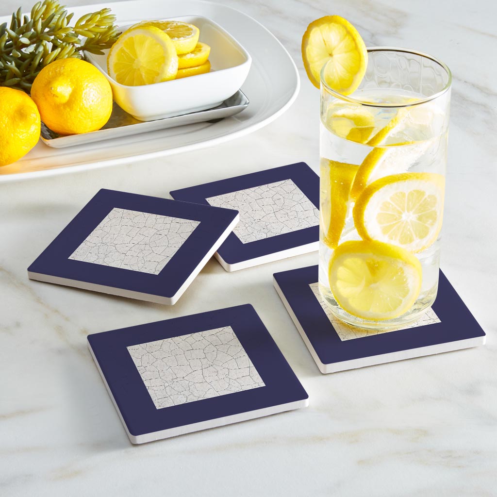 Nautical Flag Papa | Absorbent Coasters | Set of 4 | Min 2