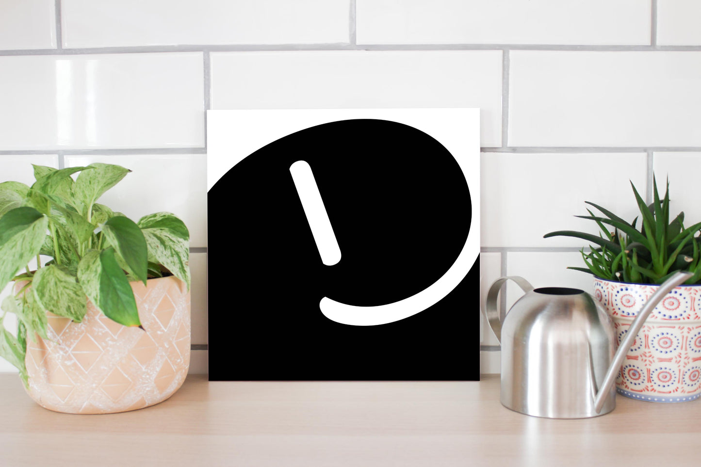 Fun Chunky Monogram E | Wood Sign | Eaches | Min 2