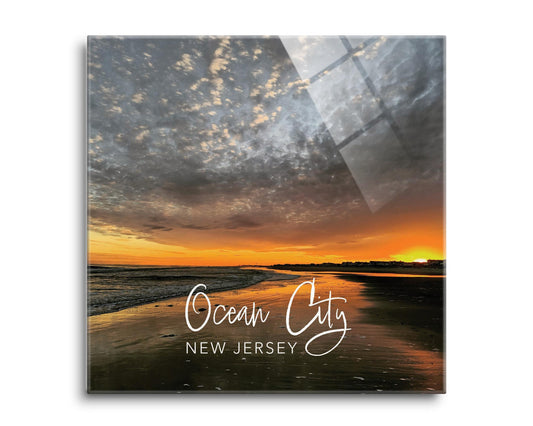 OCNJ Photo With Text | Hi-Def Glass Art | Eaches | Min 2