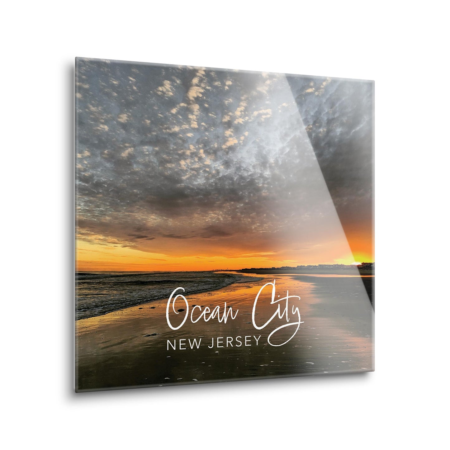 OCNJ Photo With Text | Hi-Def Glass Art | Eaches | Min 2