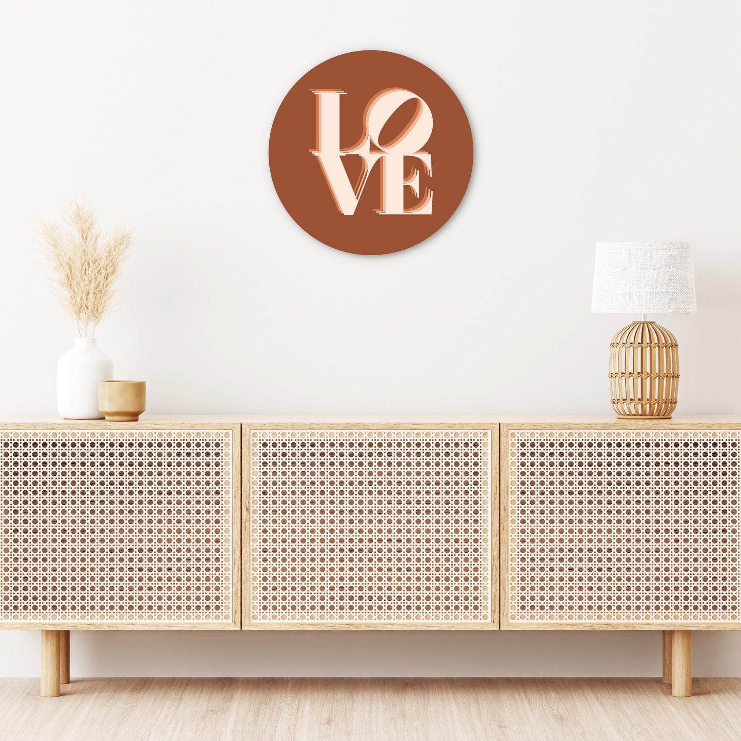 Modern Minimalist Pennsylvania Love Dark | Wood Sign | Eaches | Min 1