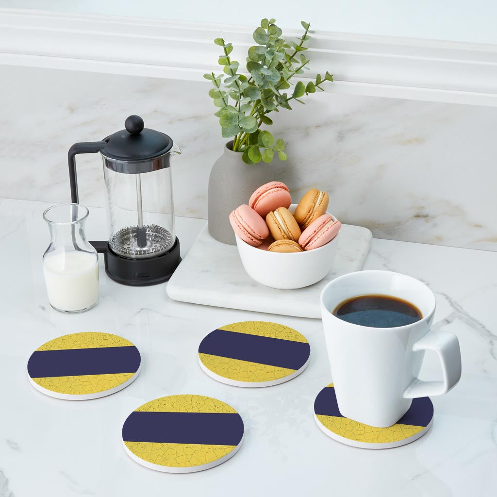 Nautical Flag Delta | Absorbent Coasters | Set of 4 | Min 2