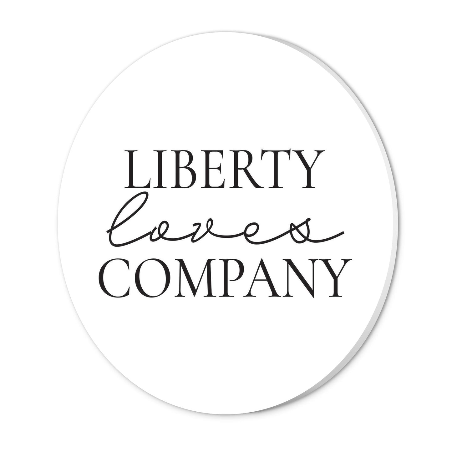 Minimalistic B&W Pennsylvania Liberty Quip | Wood Sign | Eaches | Min 1