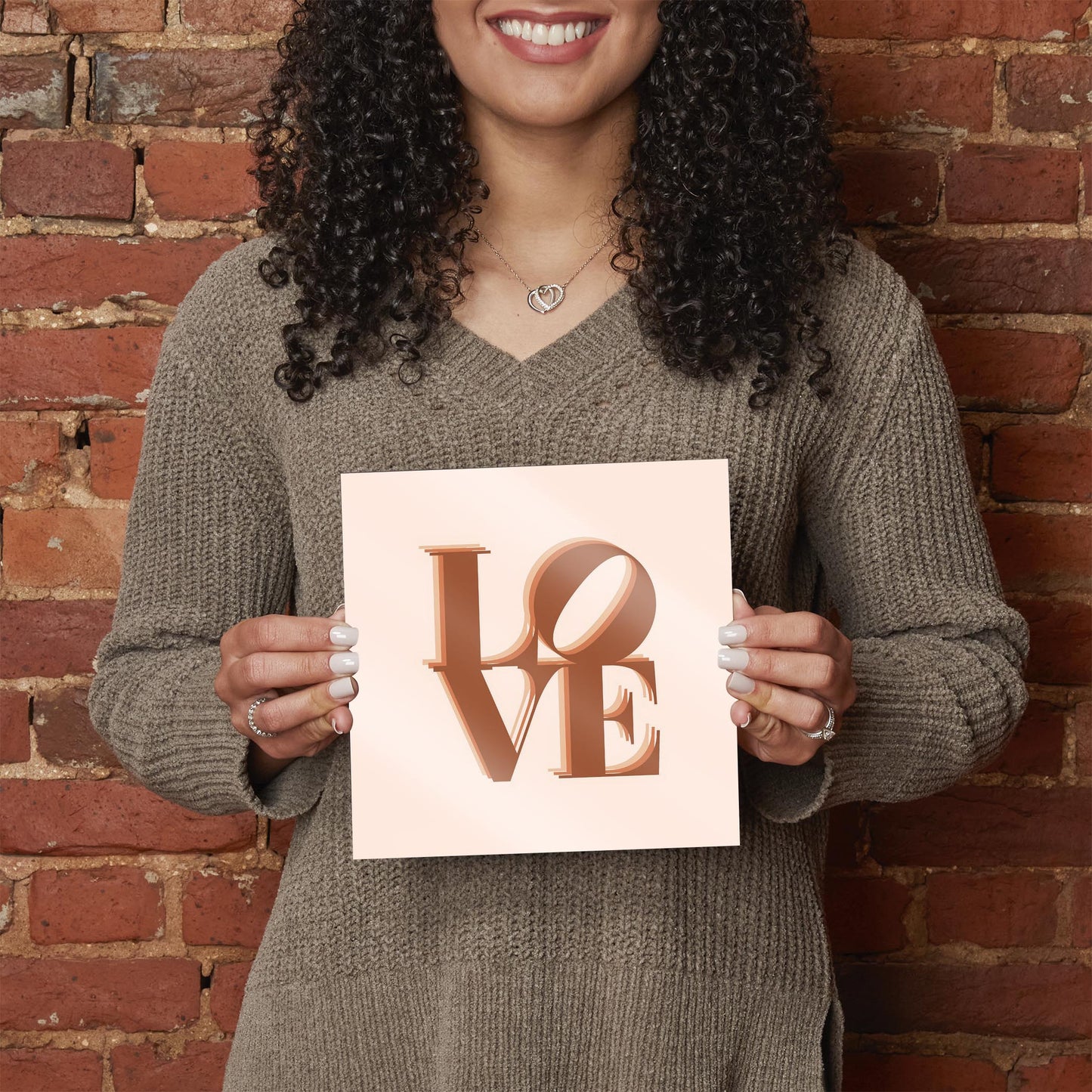 Modern Minimalist Pennsylvania Love Light | Hi-Def Glass Art | Eaches | Min 2