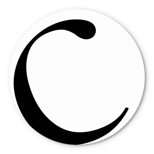 Minimalist Monogram C | Wood Sign | Eaches | Min 1