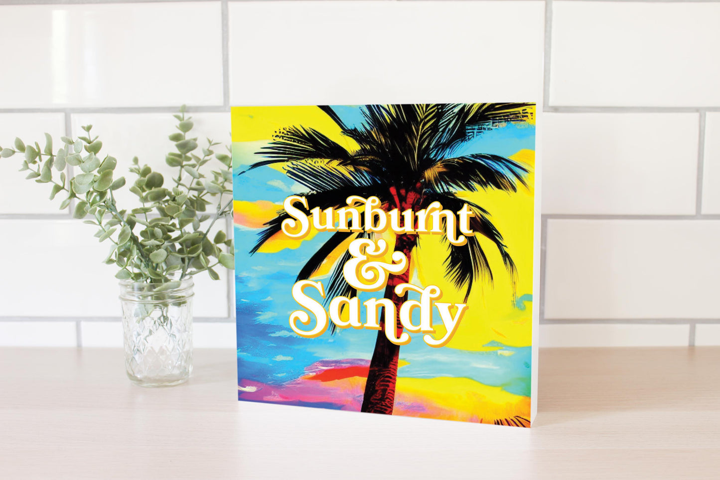 Sunburnt Sandy | Wood Block | Eaches | Min 2