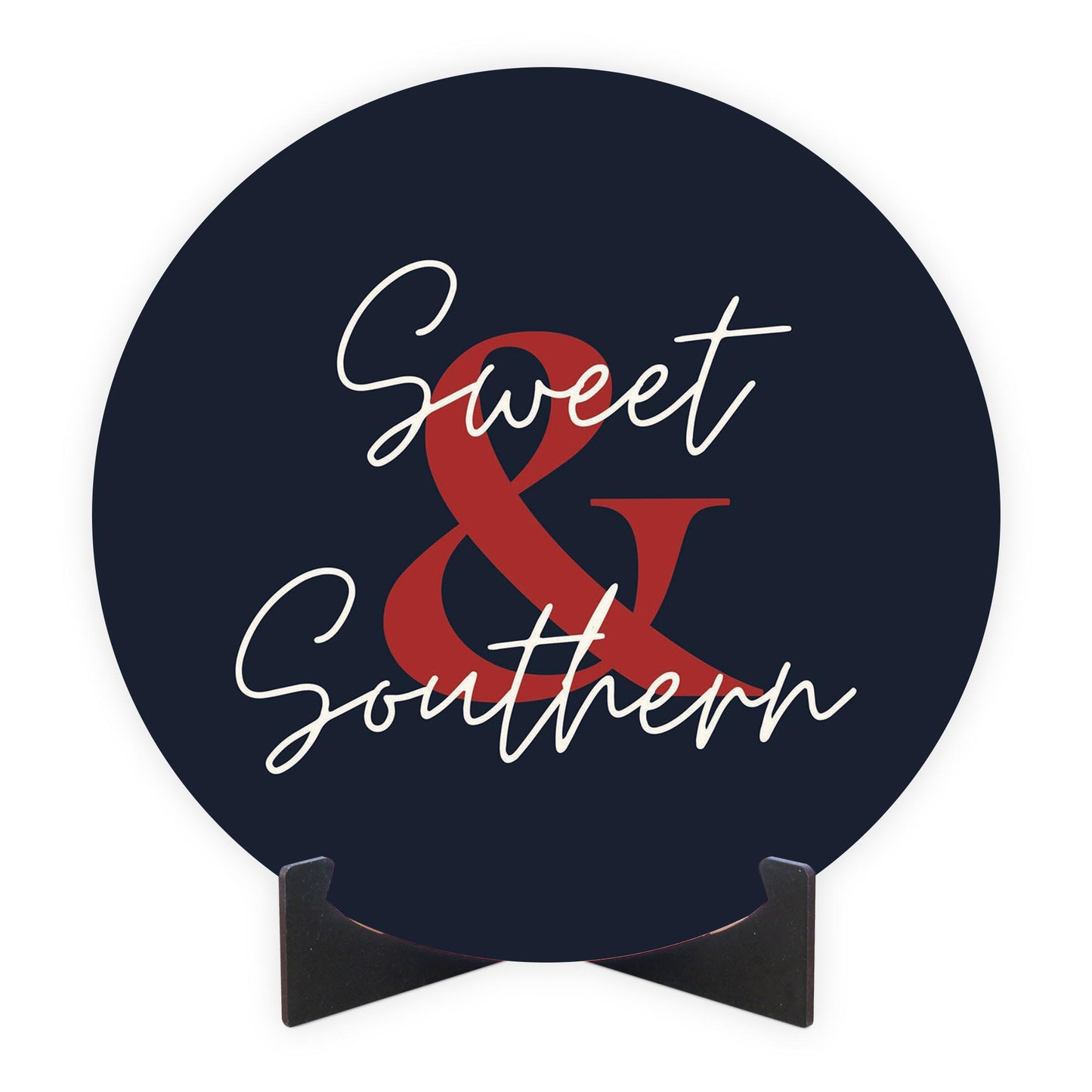 Modern Minimalist Texas Colors Sweet Southern | Wood Sign | Eaches | Min 1