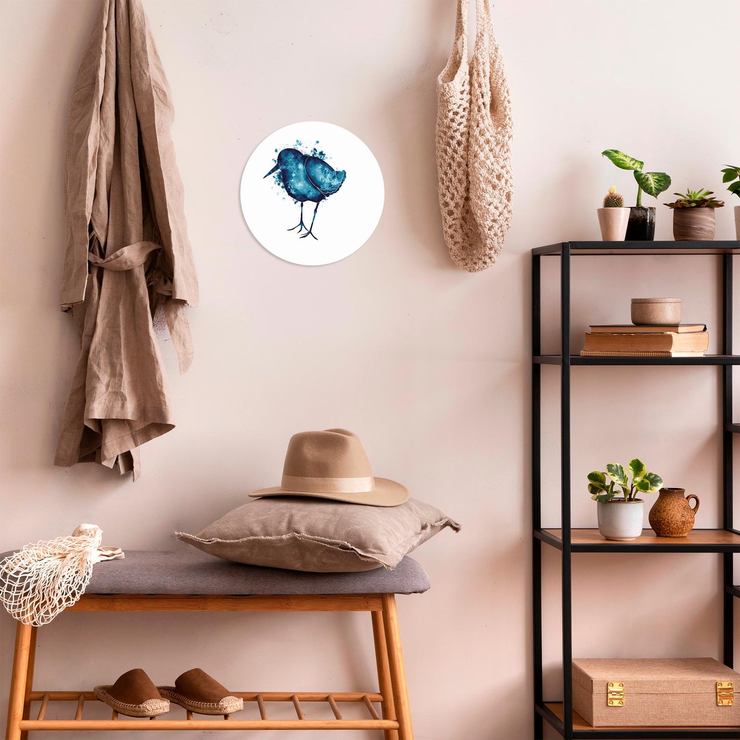 East Coast Water Color Sand Piper | Wood Sign | Eaches | Min 1