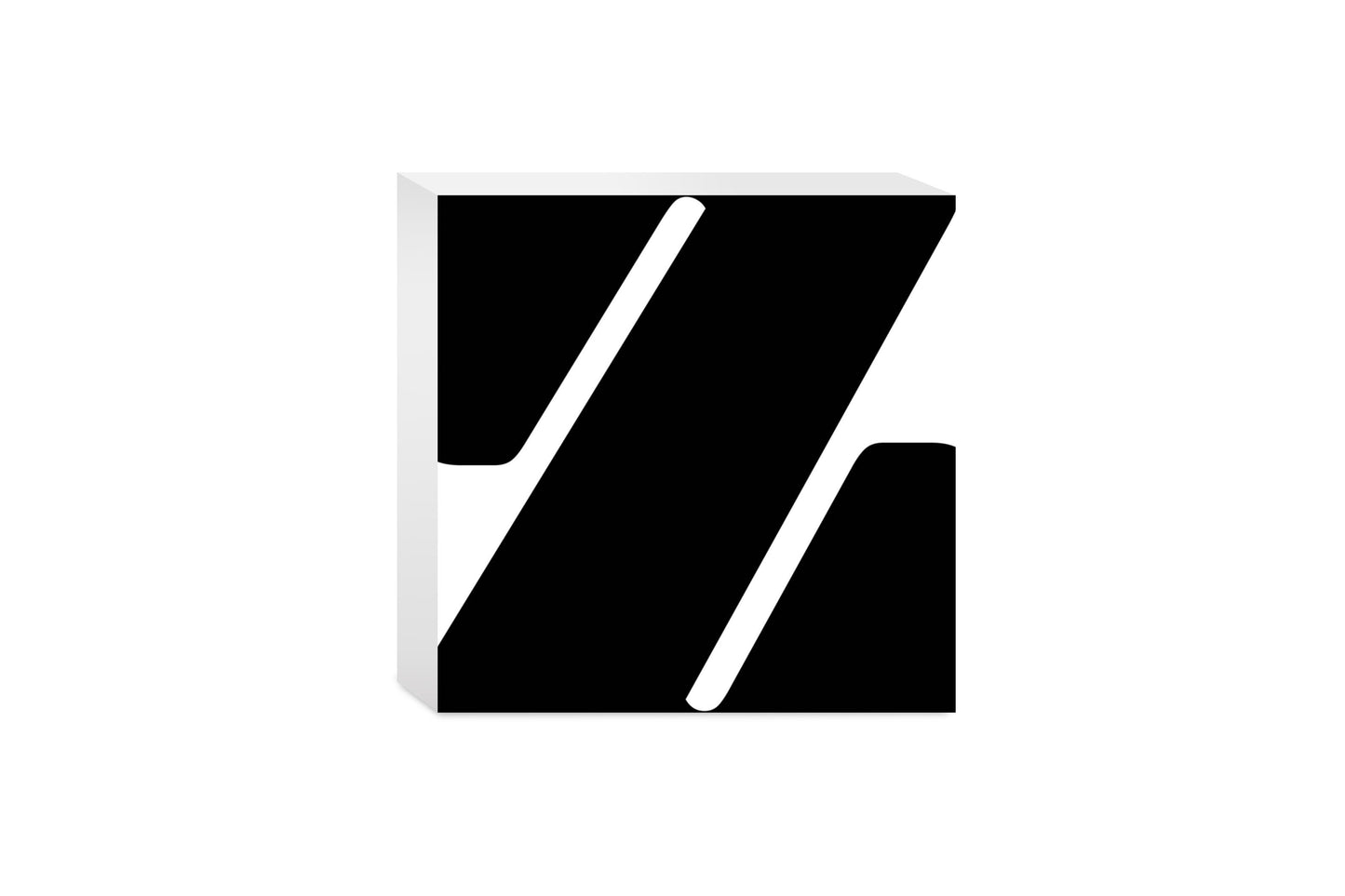 Fun Chunky Monogram Z | Wood Block | Eaches | Min 4