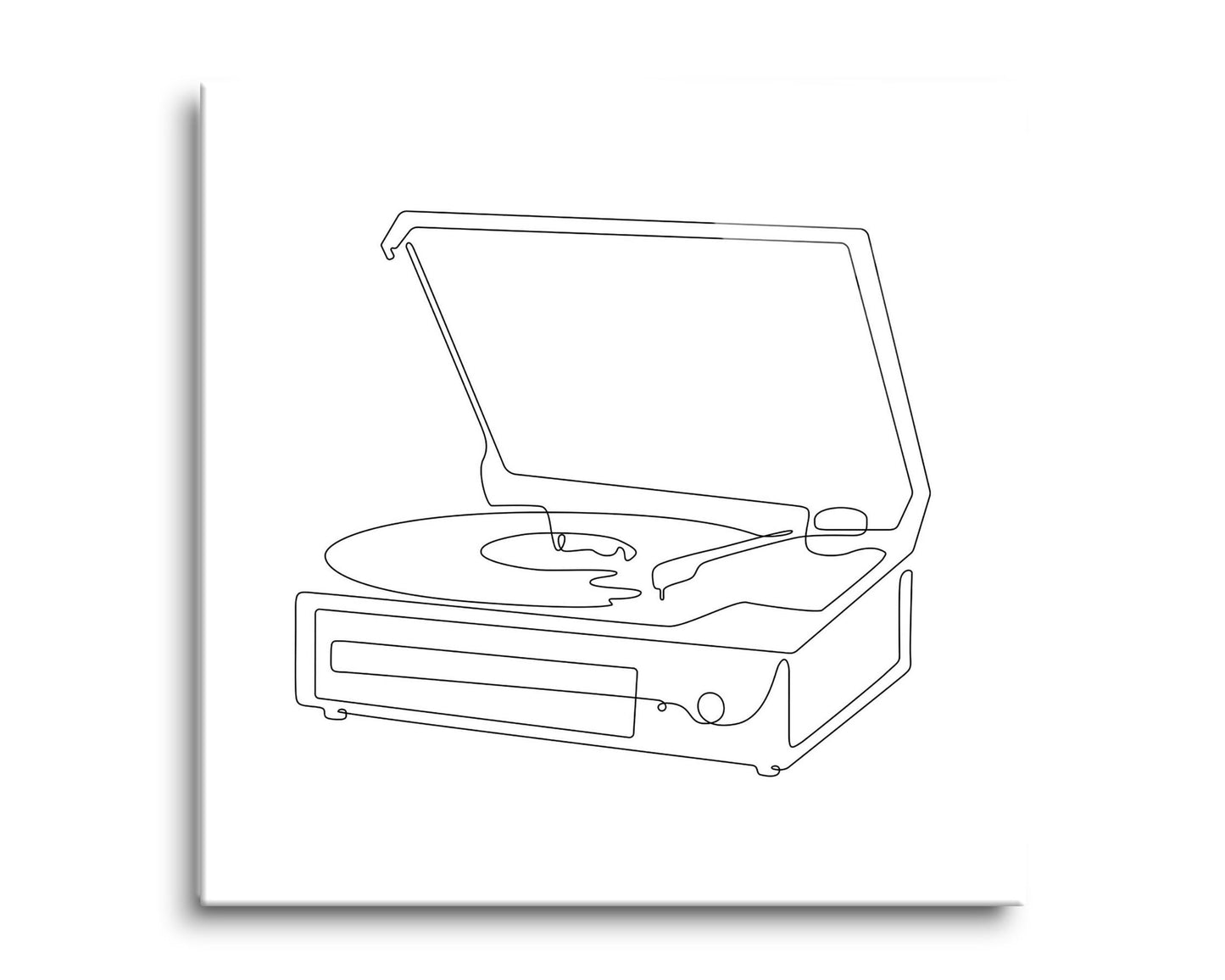Minimalistic Music Line Drawings| Hi-Def Glass Art | Eaches | Min 2