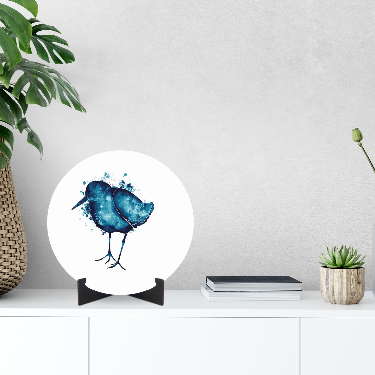 East Coast Water Color Sand Piper | Wood Sign | Eaches | Min 1