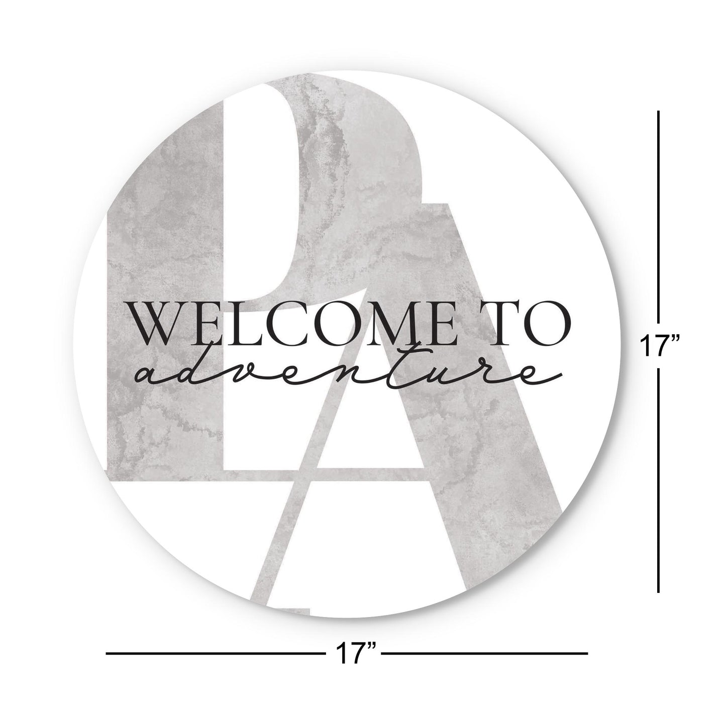 Minimalistic B&W Pennsylvania Adventure Quip | Wood Sign | Eaches | Min 1