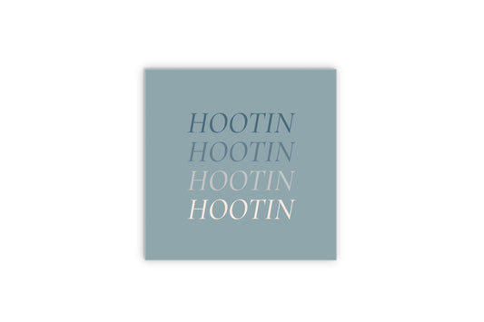 Modern Minimalist Arkansas Hootin | Wood Sign | Eaches | Min 2