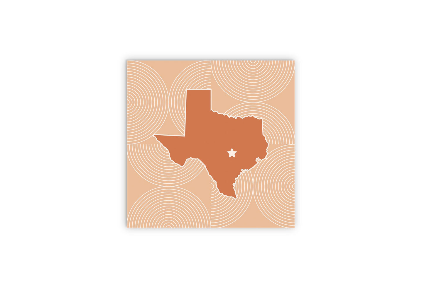 Modern Minimalist Texas Austin Star | Wood Sign | Eaches | Min 2