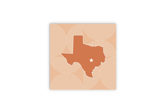 Modern Minimalist Texas Austin Star | Wood Sign | Eaches | Min 2