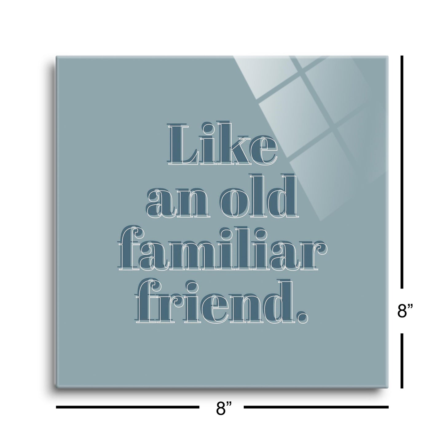 Modern Minimalist Arkansas Familiar Friend | Hi-Def Glass Art | Eaches | Min 2