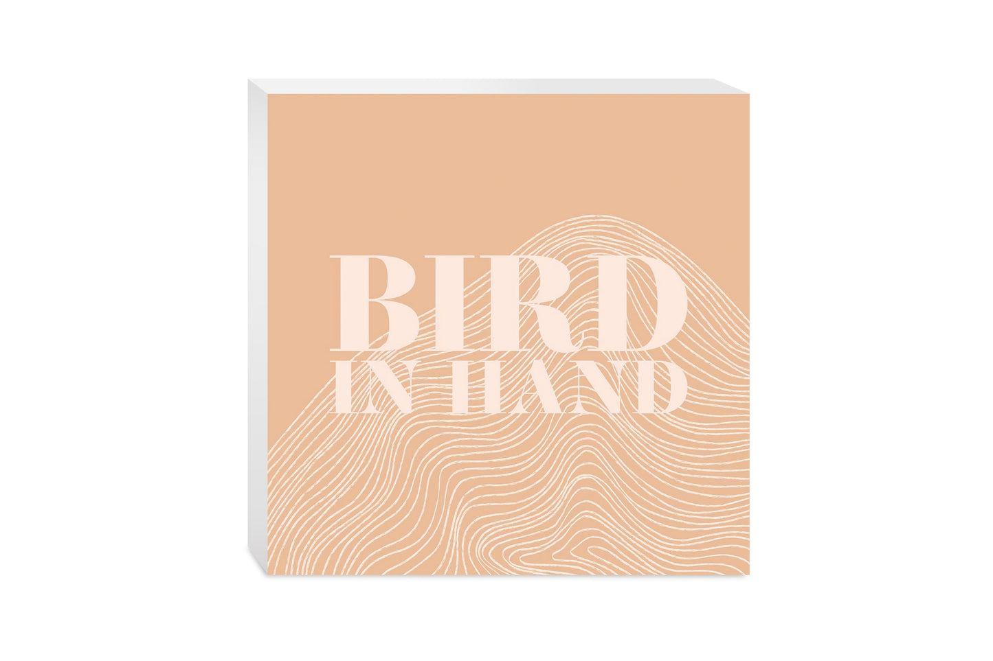 Modern Minimalist Pennsylvania Bird Quip | Wood Block | Eaches | Min 2