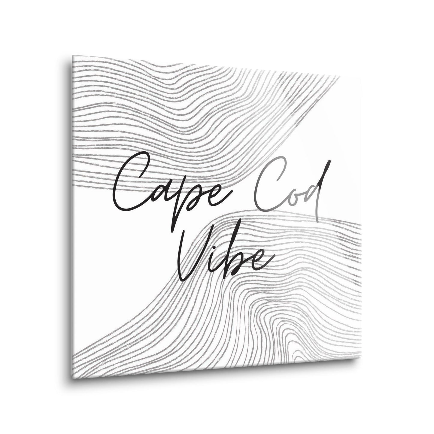Minimalistic B&W Cape Cod Vibe | Hi-Def Glass Art | Eaches | Min 1