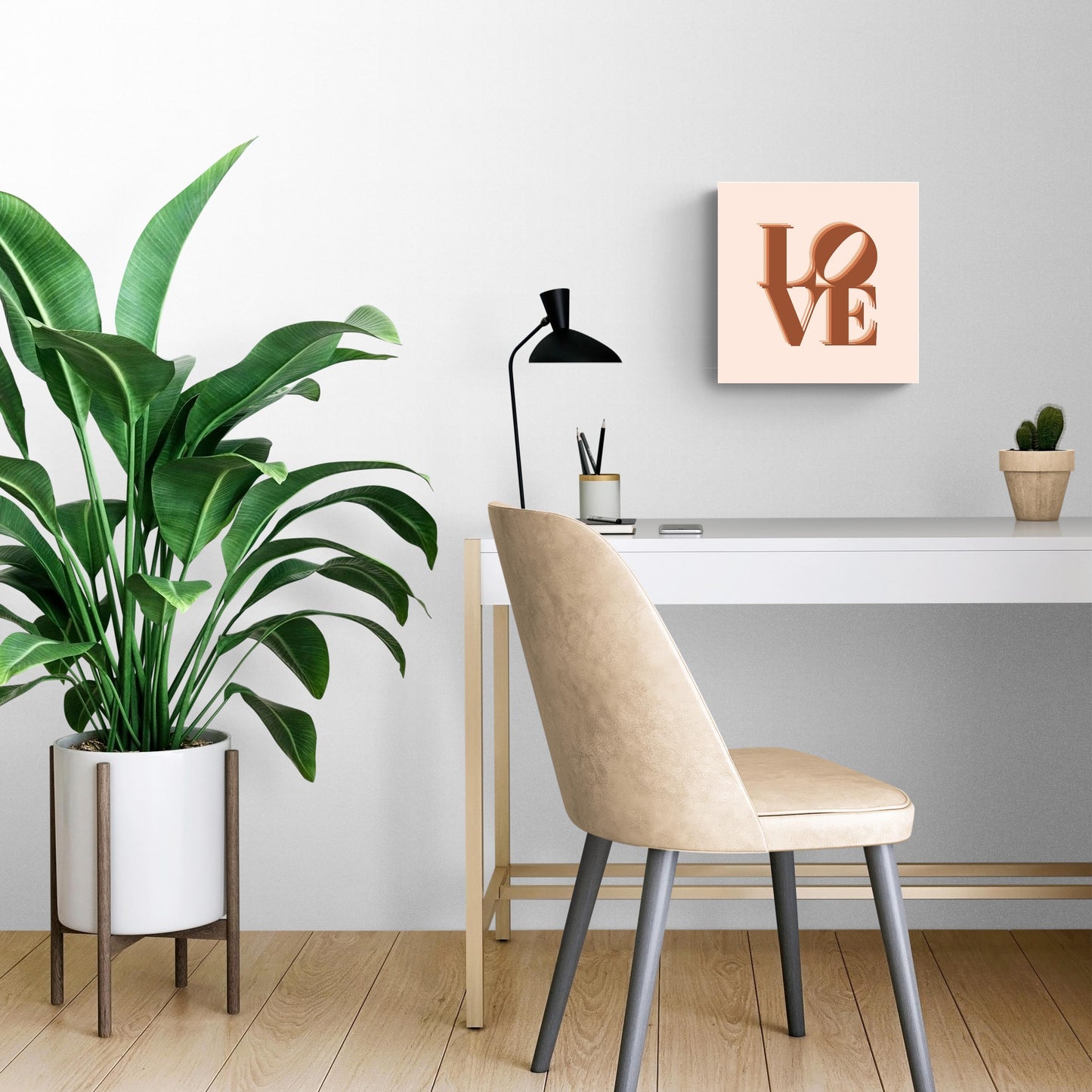 Modern Minimalist Pennsylvania Love Light | Wood Sign | Eaches | Min 2