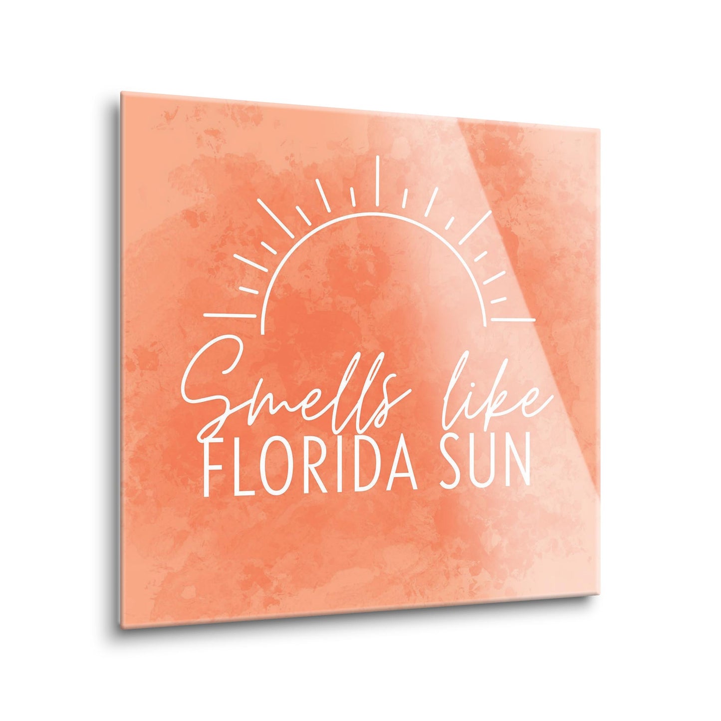 Smells Like Florida Sun Pink | Hi-Def Glass Art | Eaches | Min 1