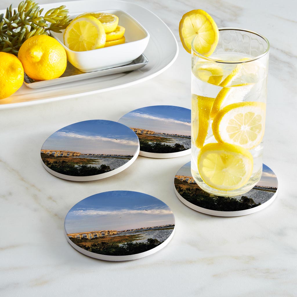 OCNJ Photo | Absorbent Coasters | Set of 4 | Min 2