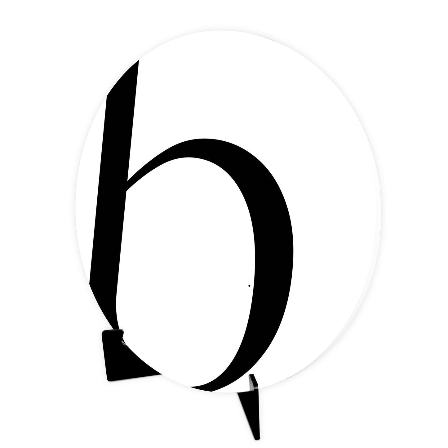 Minimal Monogram B | Wood Sign | Eaches | Min 1