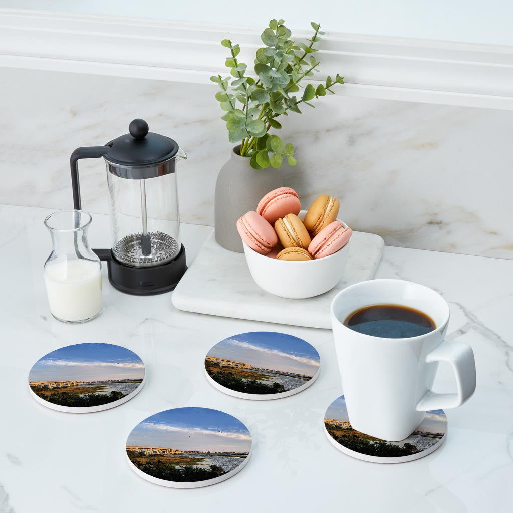 OCNJ Photo | Absorbent Coasters | Set of 4 | Min 2