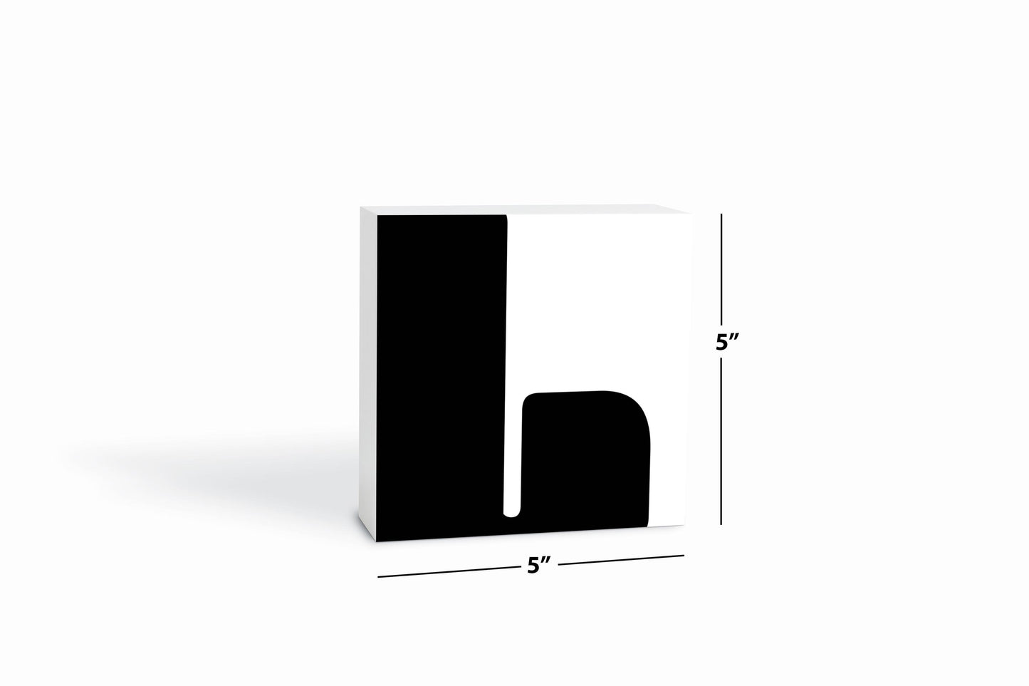 Fun Chunky Monogram L | Wood Block | Eaches | Min 4
