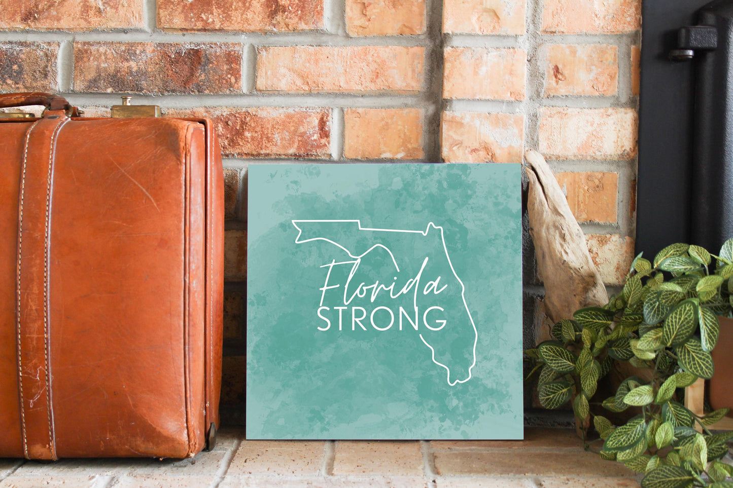 Florida Strong Blue | Wood Sign | Eaches | Min 2