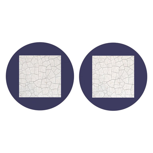 Nautical Flag Papa| Absorbent Car Coasters | Set of 2 | Min 4