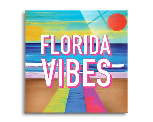Florida Vibes | Hi-Def Glass Art | Eaches | Min 2