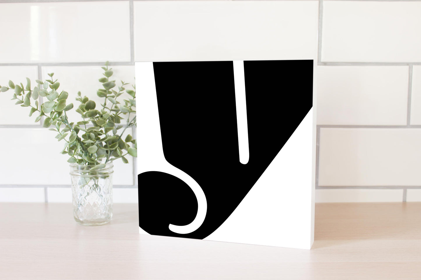 Fun Chunky Monogram Y | Wood Block | Eaches | Min 2