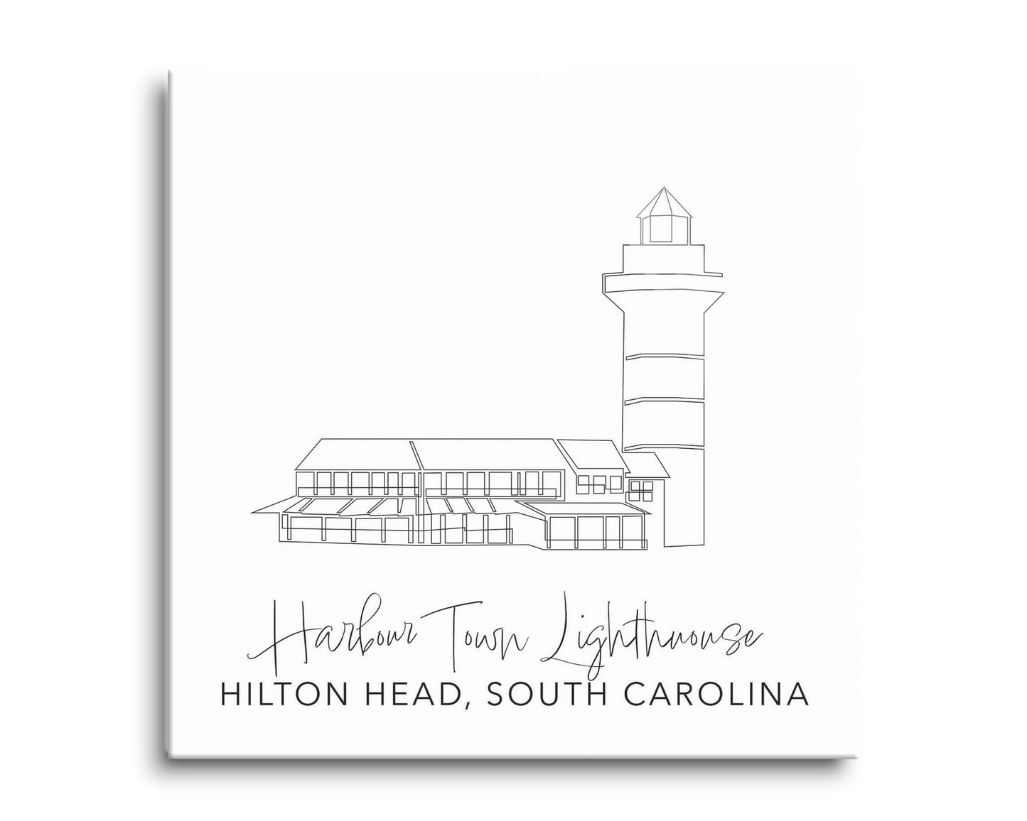 Harbour Town Lighthouse | Hi-Def Glass Art | Eaches | Min 2
