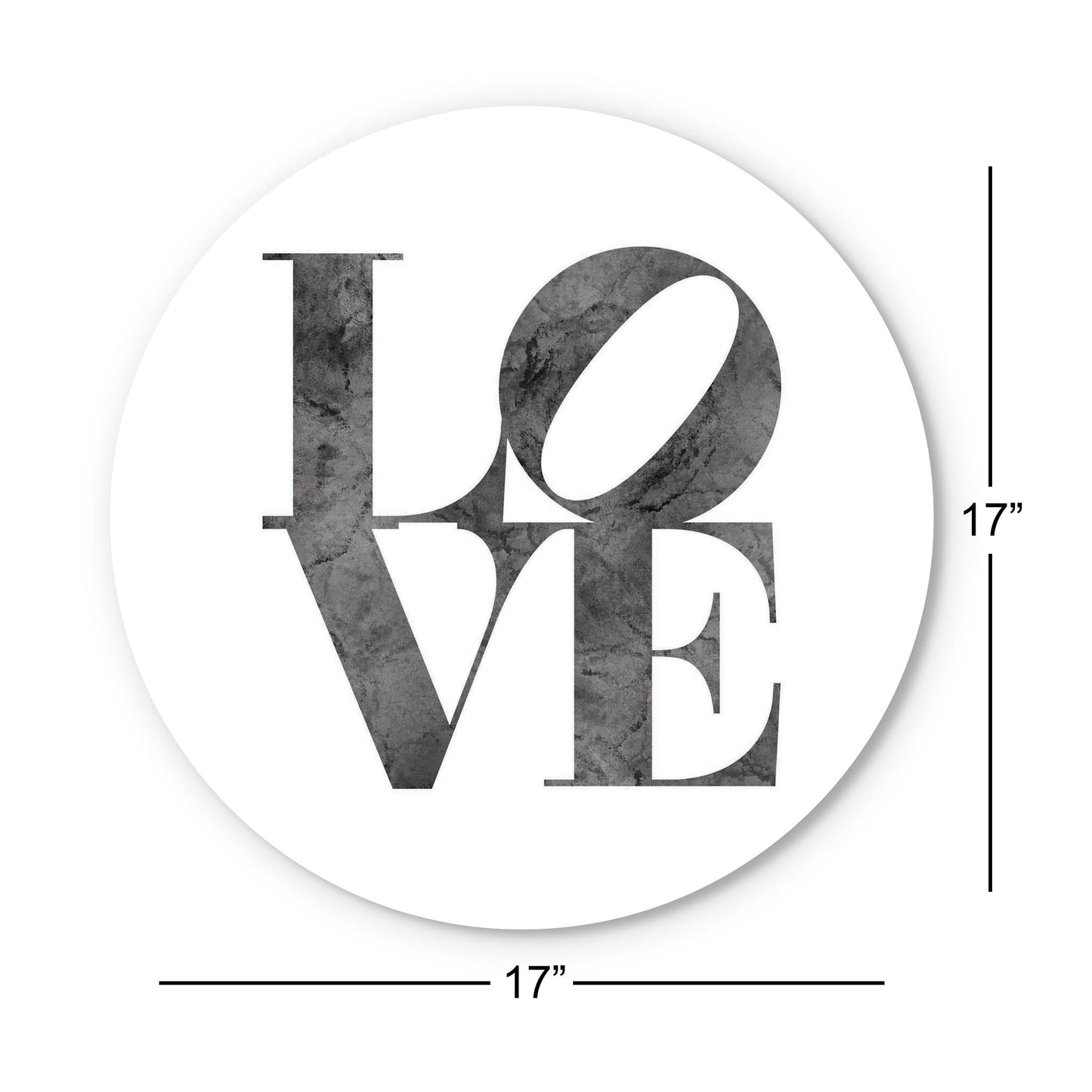 Minimalistic B&W Pennsylvania Love Light | Wood Sign | Eaches | Min 1