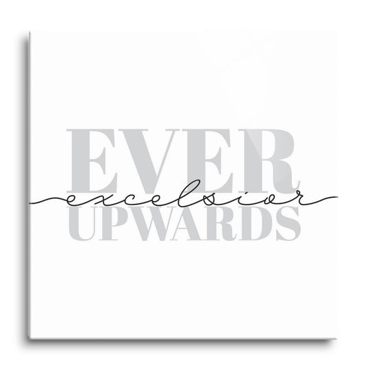 Minimalistic B&W New York Quip Excelsior | Hi-Def Glass Art | Eaches | Min 1