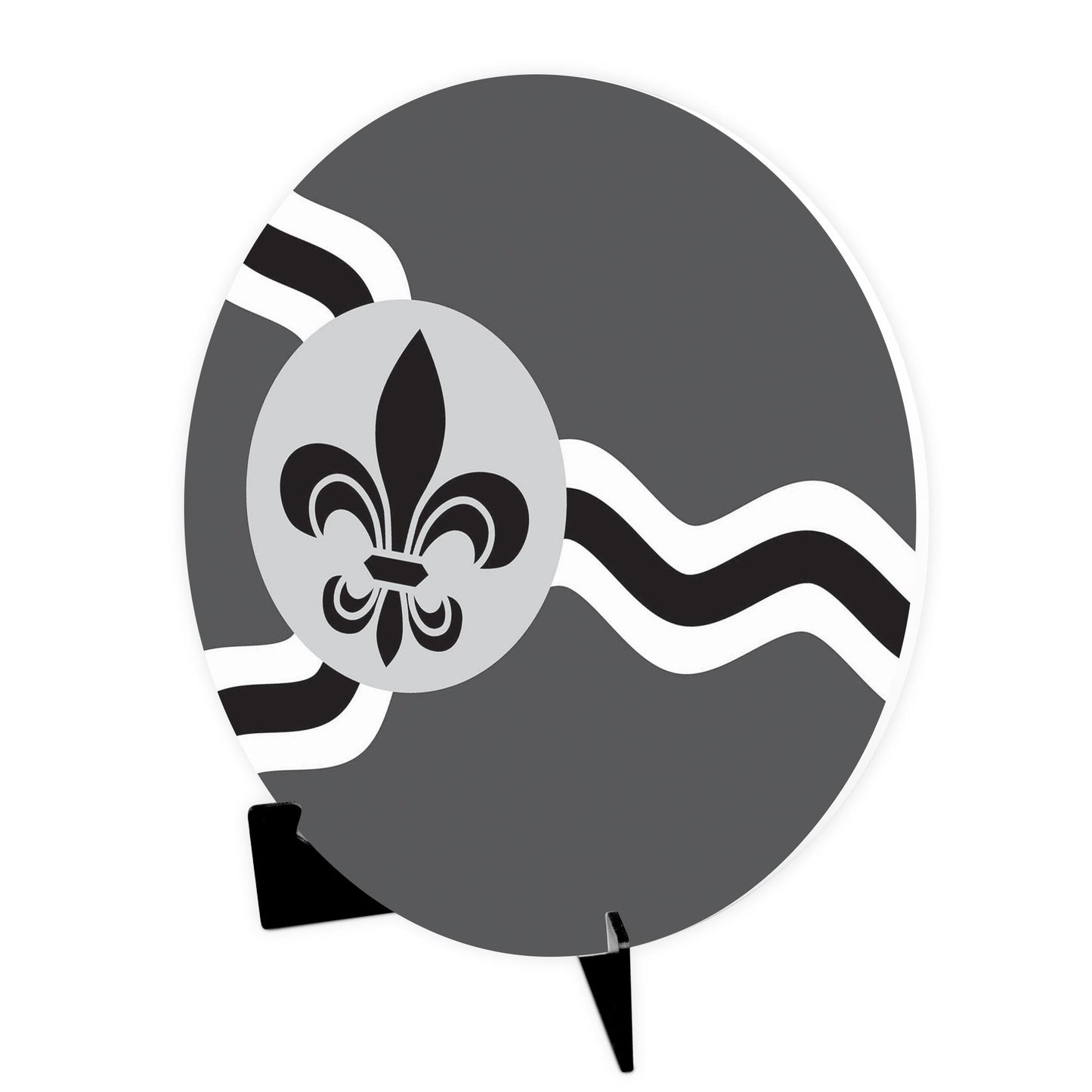 Minimalist B&W Missouri St Louis Flag | Wood Sign | Eaches | Min 1
