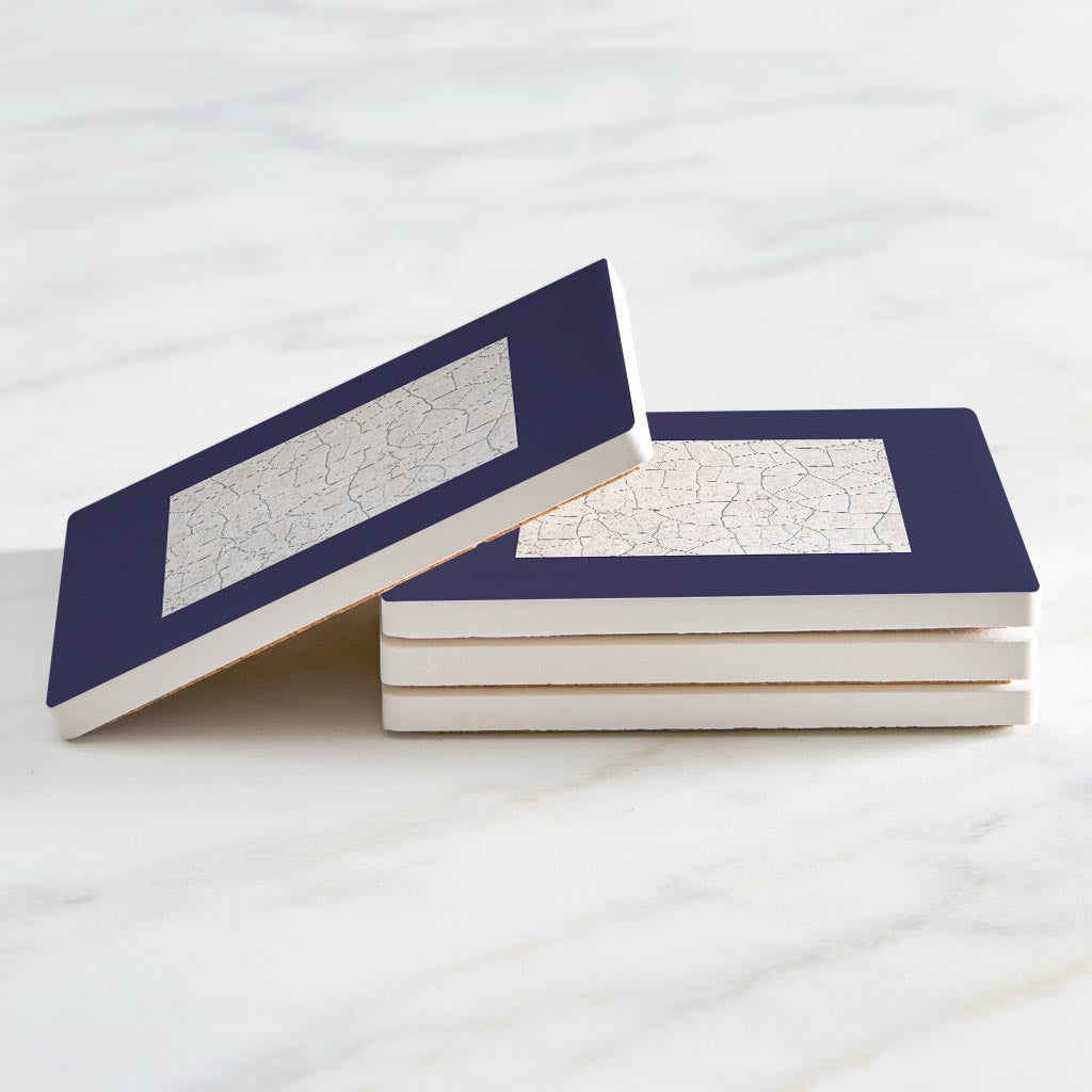 Nautical Flag Papa | Absorbent Coasters | Set of 4 | Min 2