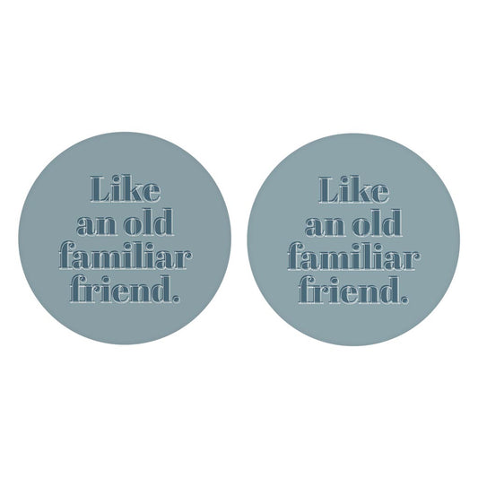 Modern Minimalist Arkansas Familiar Friend| Absorbent Car Coasters | Set of 2 | Min 4