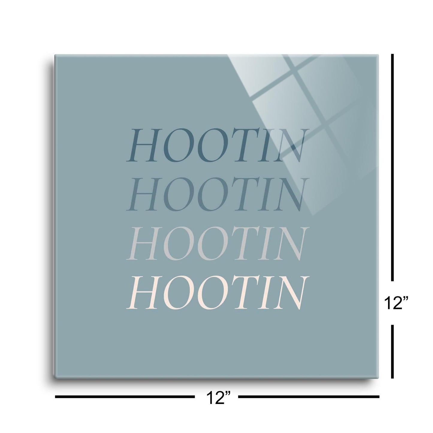 Modern Minimalist Arkansas Hootin | Hi-Def Glass Art | Eaches | Min 1