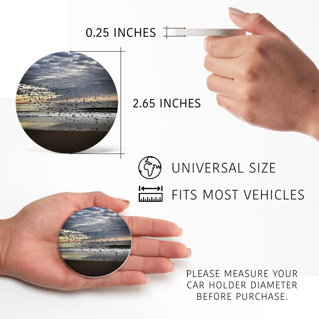 OCNJ Photo | Absorbent Car Coasters | Set of 2 | Min 4